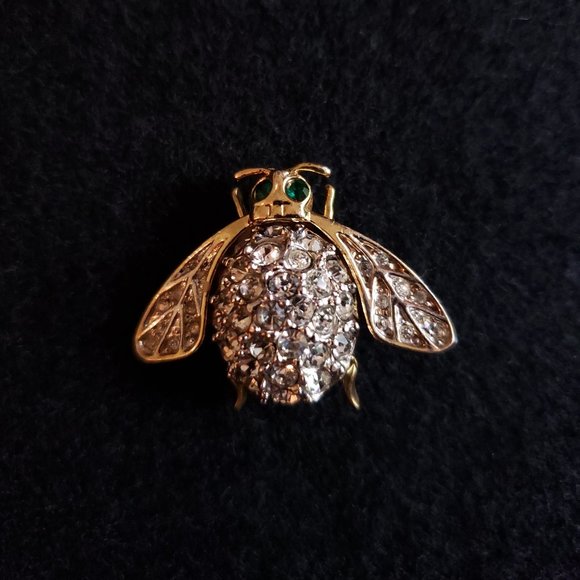 NLH Beetle Brooch - Picture 1 of 4